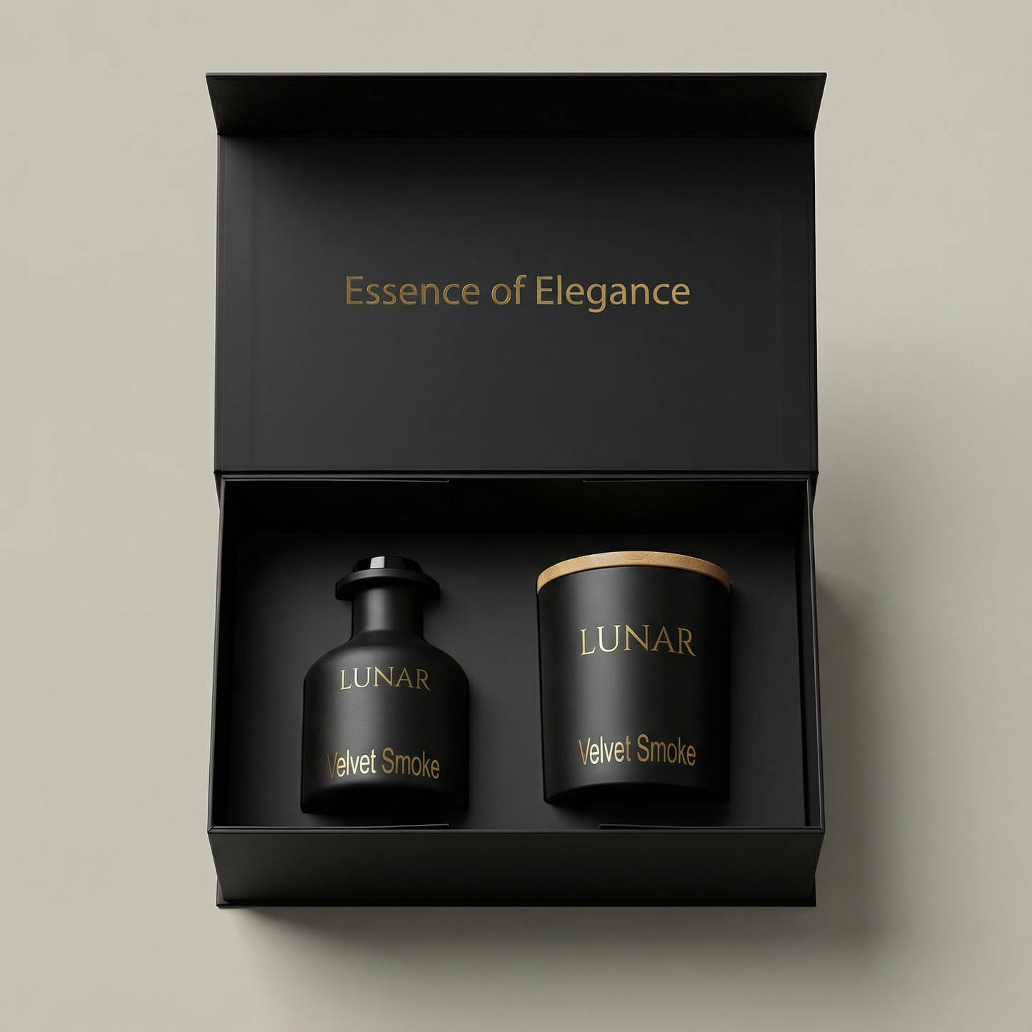 Σετ Δώρου Κερί Σόγιας 315ml + Diffuser 150ml – LUNAR