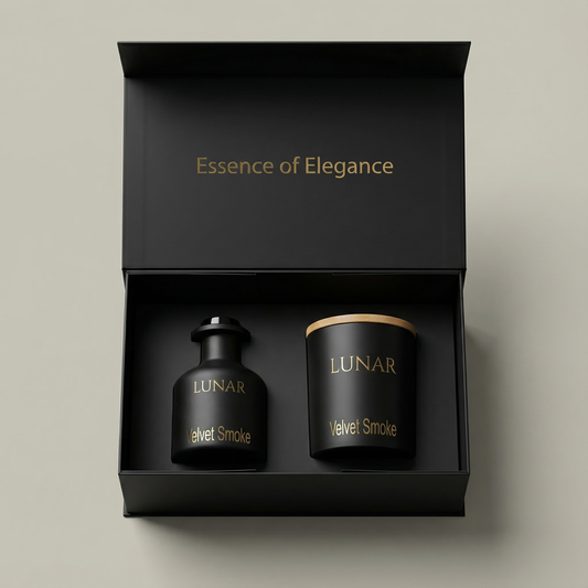 Σετ Δώρου Κερί Σόγιας 315ml + Diffuser 150ml – LUNAR